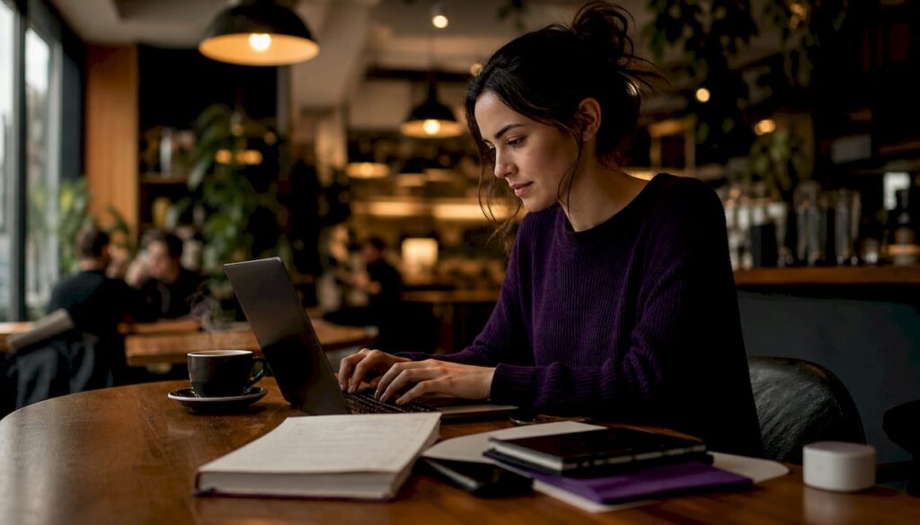 Software engineer coding therapy chatbot setup
